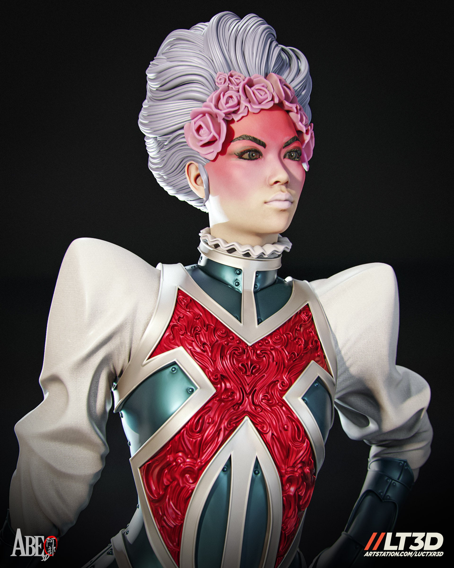 Captain Britain Figur !!!BEMALT!!! -Fan Art-3D Druck- Maßstab 1:6