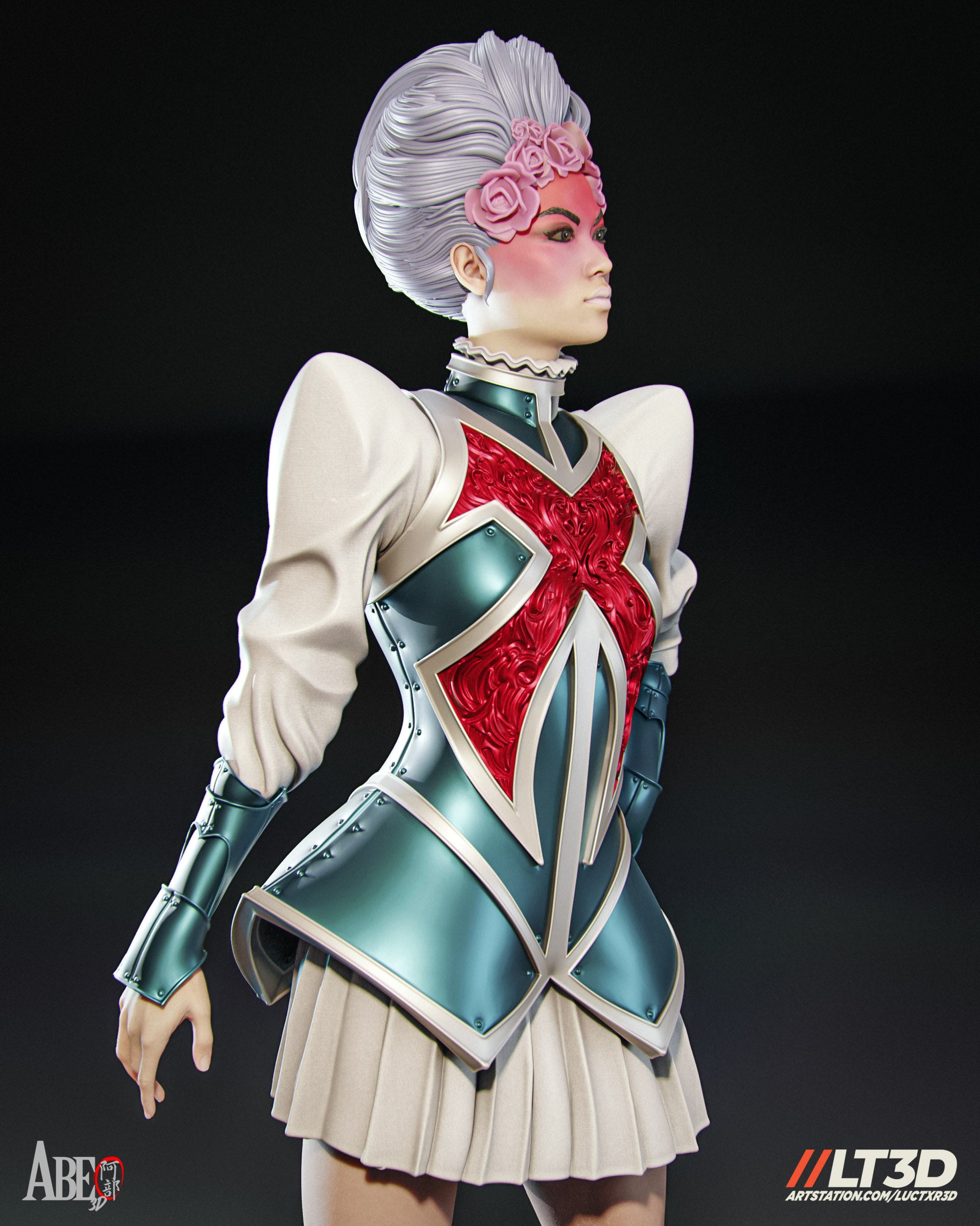 Captain Britain Figur !!!BEMALT!!! -Fan Art-3D Druck- Maßstab 1:6