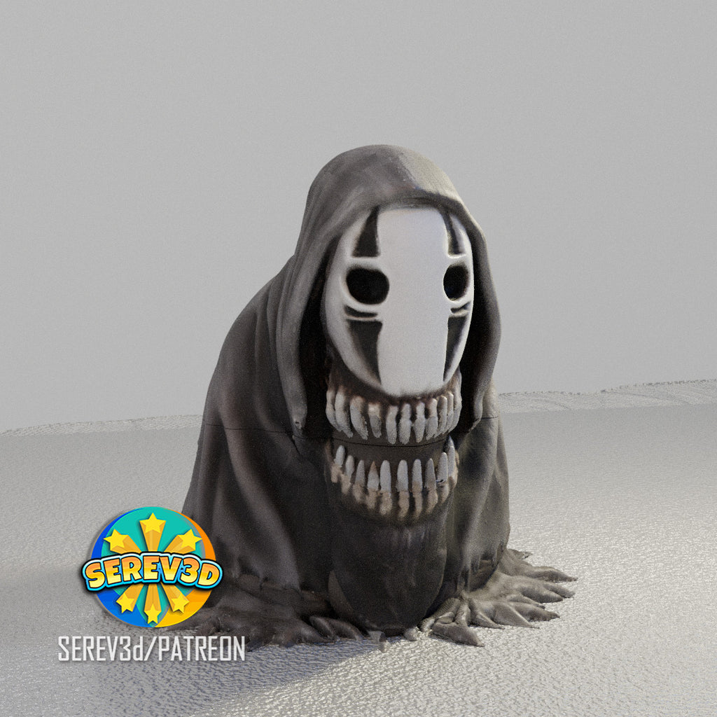 Creepy No-Face – Aufbewahrungsbox/Trinket Box (3D-Druck, Horror Deko)