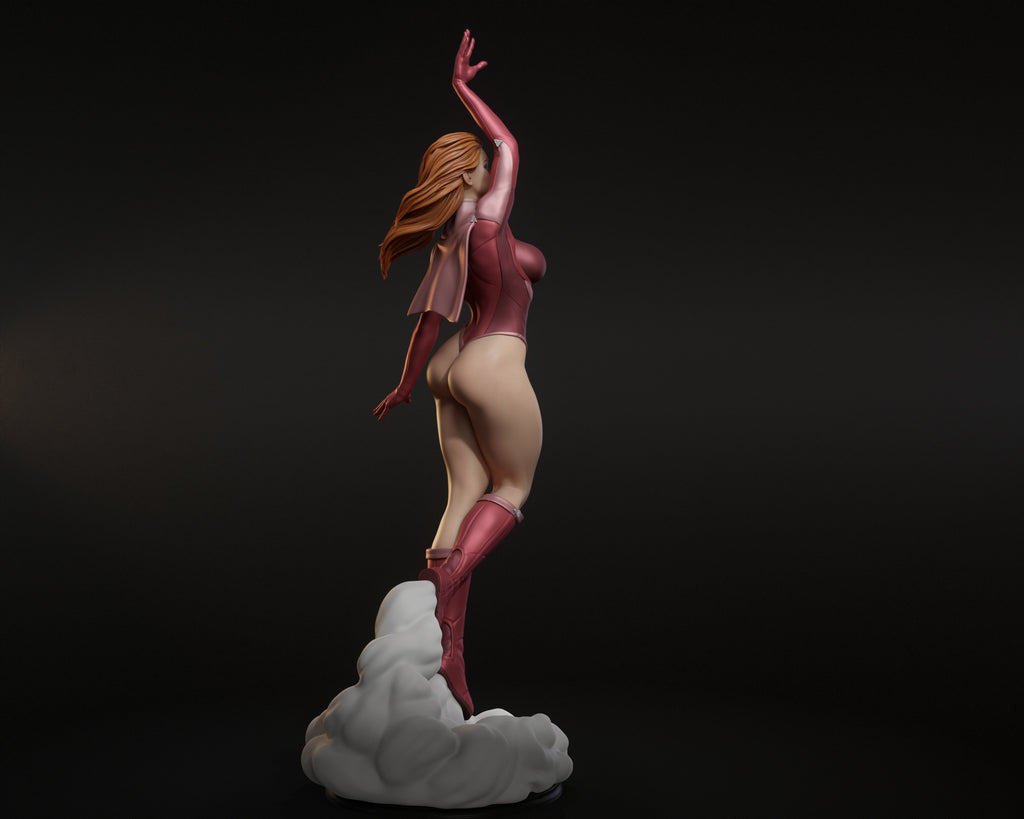 Atom Eve Figur !!!BEMALT!!! -Fan Art-3D Druck- Maßstab 1:6