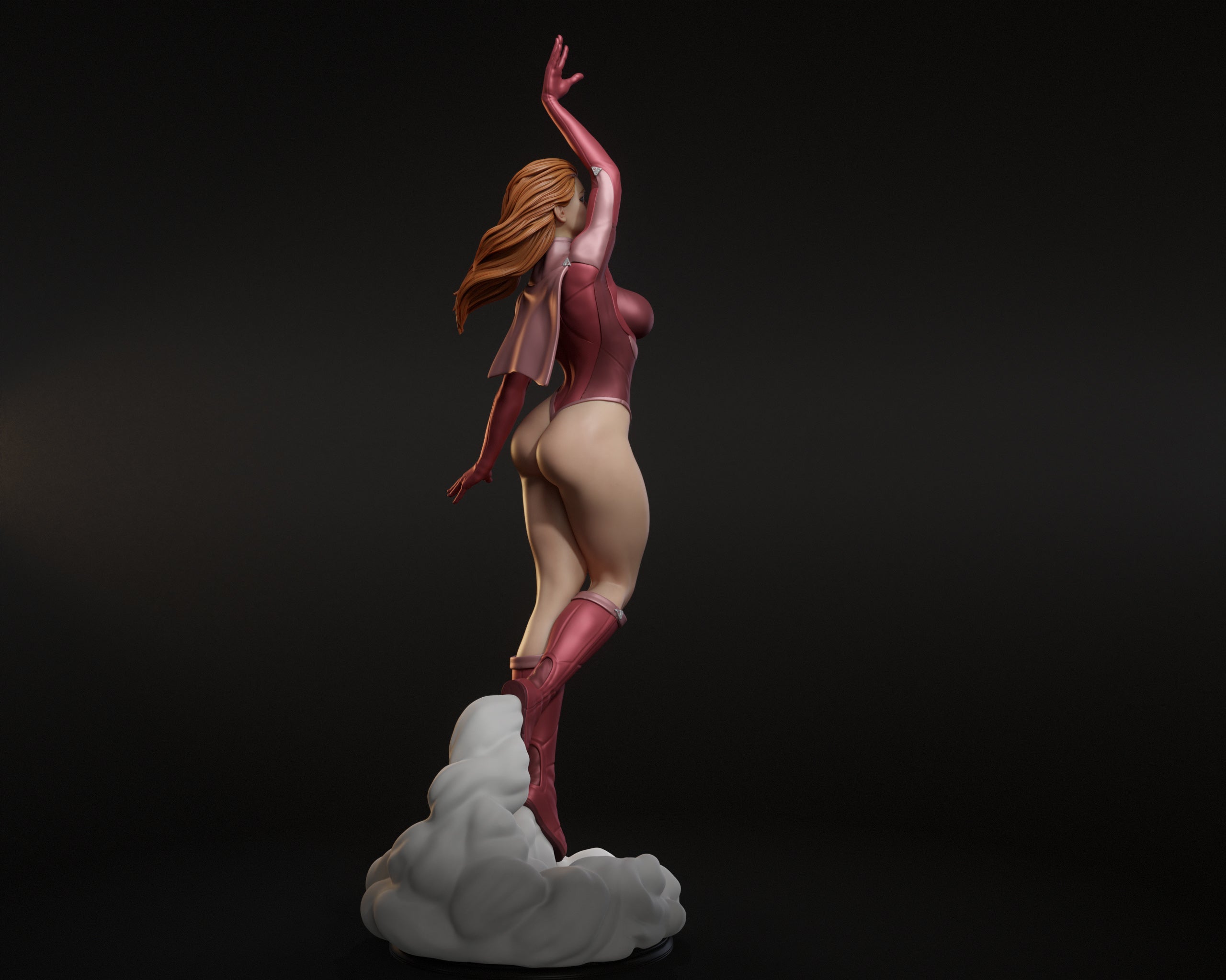 Atom Eve Figur !!!BEMALT!!! -Fan Art-3D Druck- Maßstab 1:6