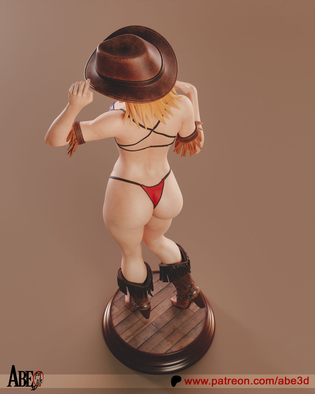 Tina Armstrong Figur !!!BEMALT!!! -Fan Art-3D Druck- Maßstab 1:6