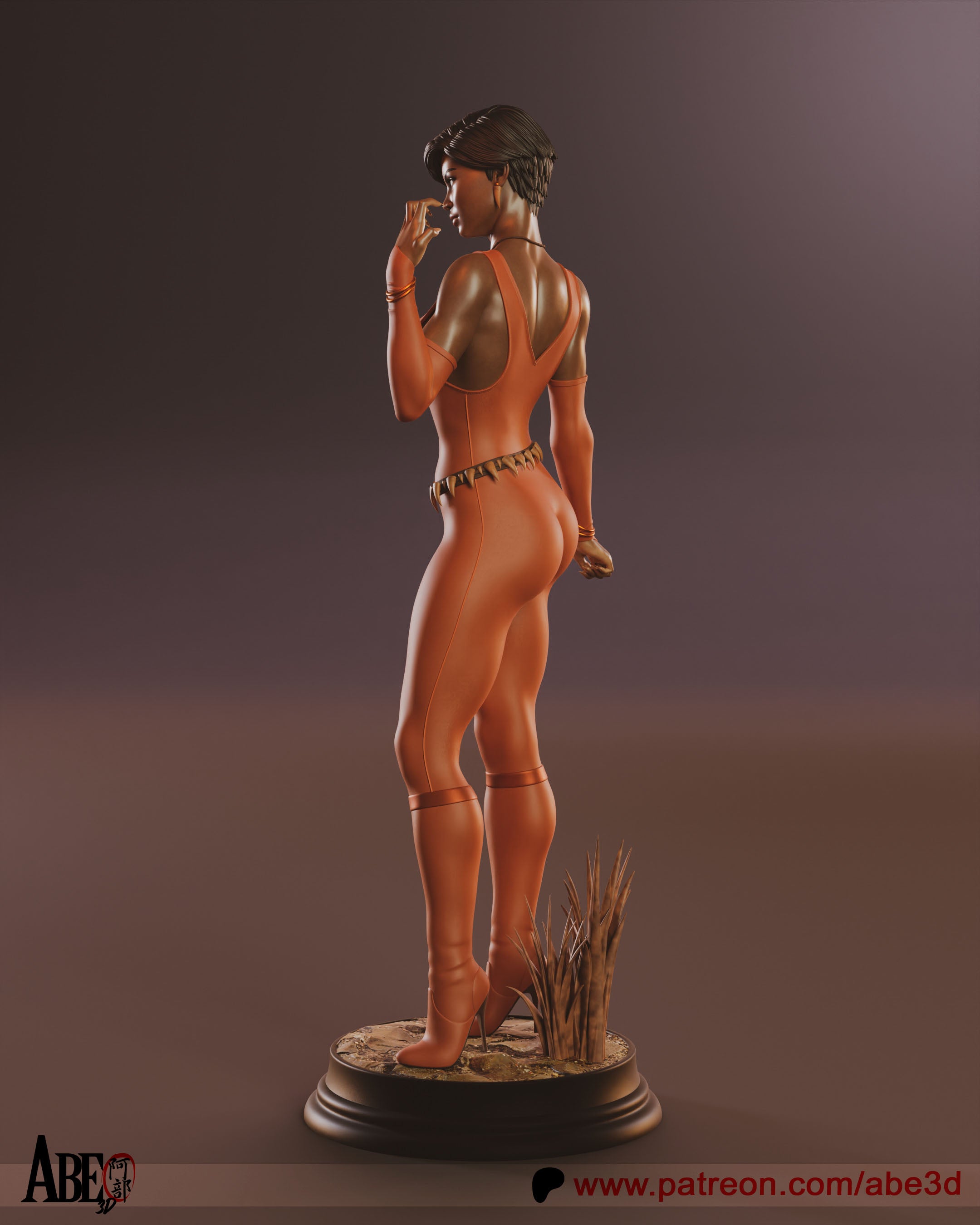 Vixen Figur !!!BEMALT!!! -Fan Art-3D Druck- Maßstab 1:6
