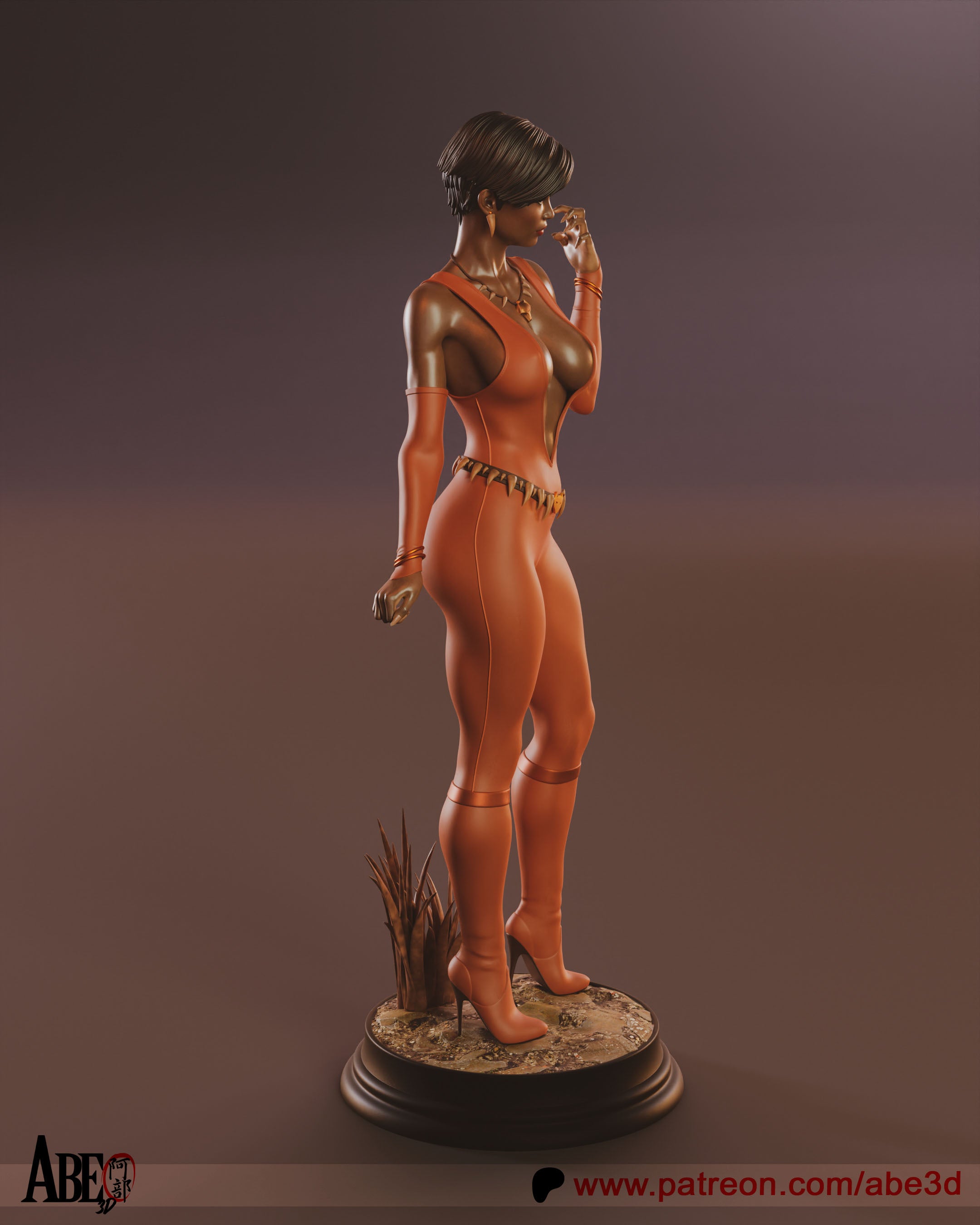 Vixen Figur !!!BEMALT!!! -Fan Art-3D Druck- Maßstab 1:6
