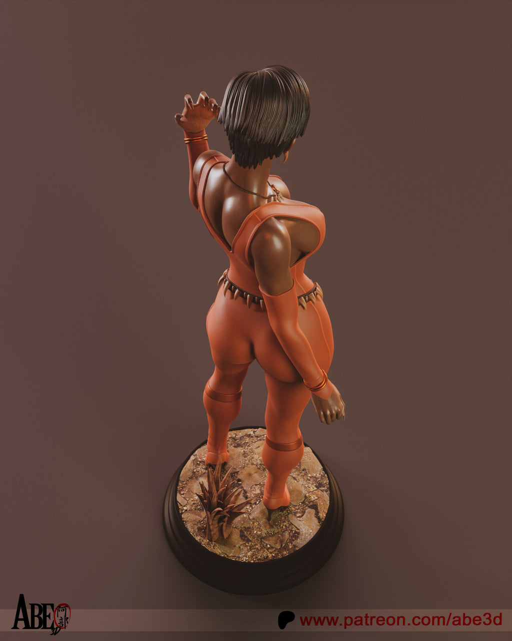 Vixen Figur !!!BEMALT!!! -Fan Art-3D Druck- Maßstab 1:6