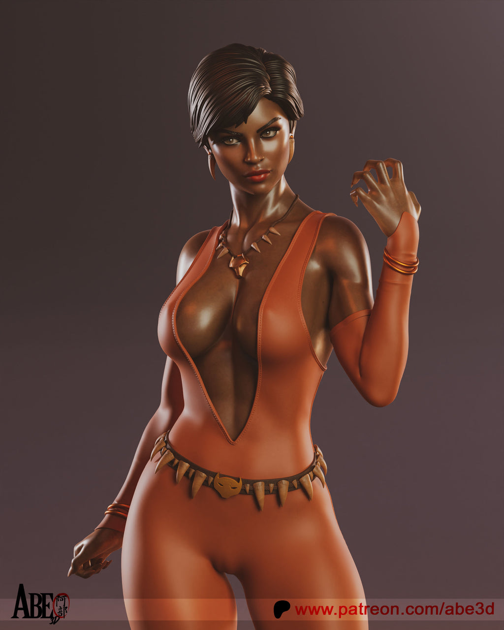 Vixen Figur !!!BEMALT!!! -Fan Art-3D Druck- Maßstab 1:6