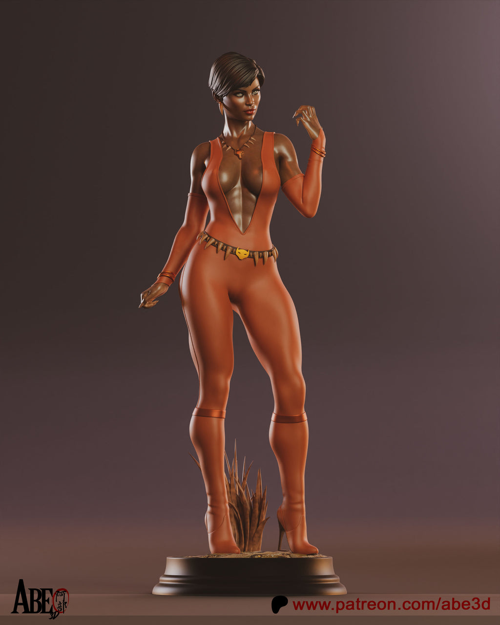 Vixen Figur !!!BEMALT!!! -Fan Art-3D Druck- Maßstab 1:6