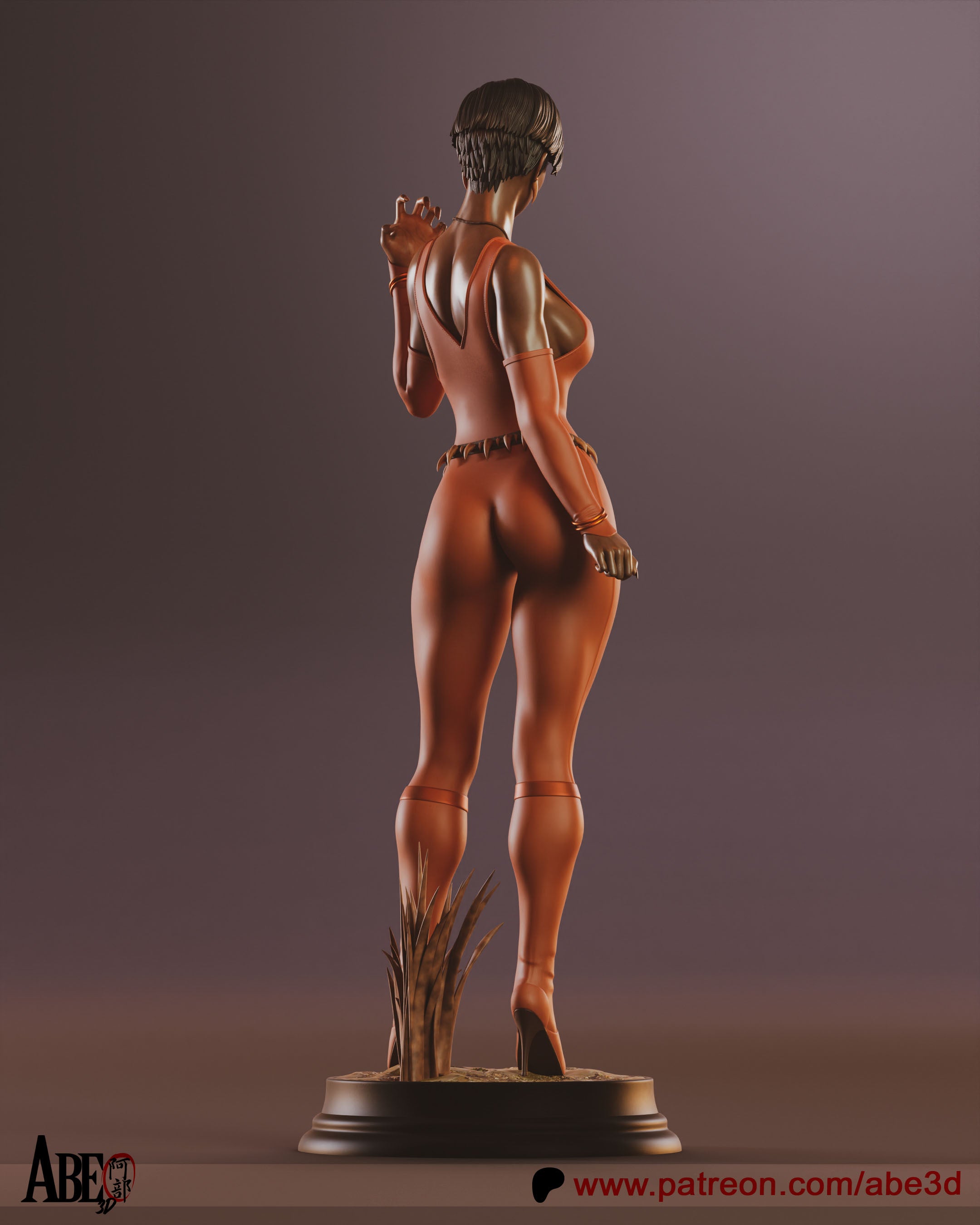 Vixen Figur !!!BEMALT!!! -Fan Art-3D Druck- Maßstab 1:6